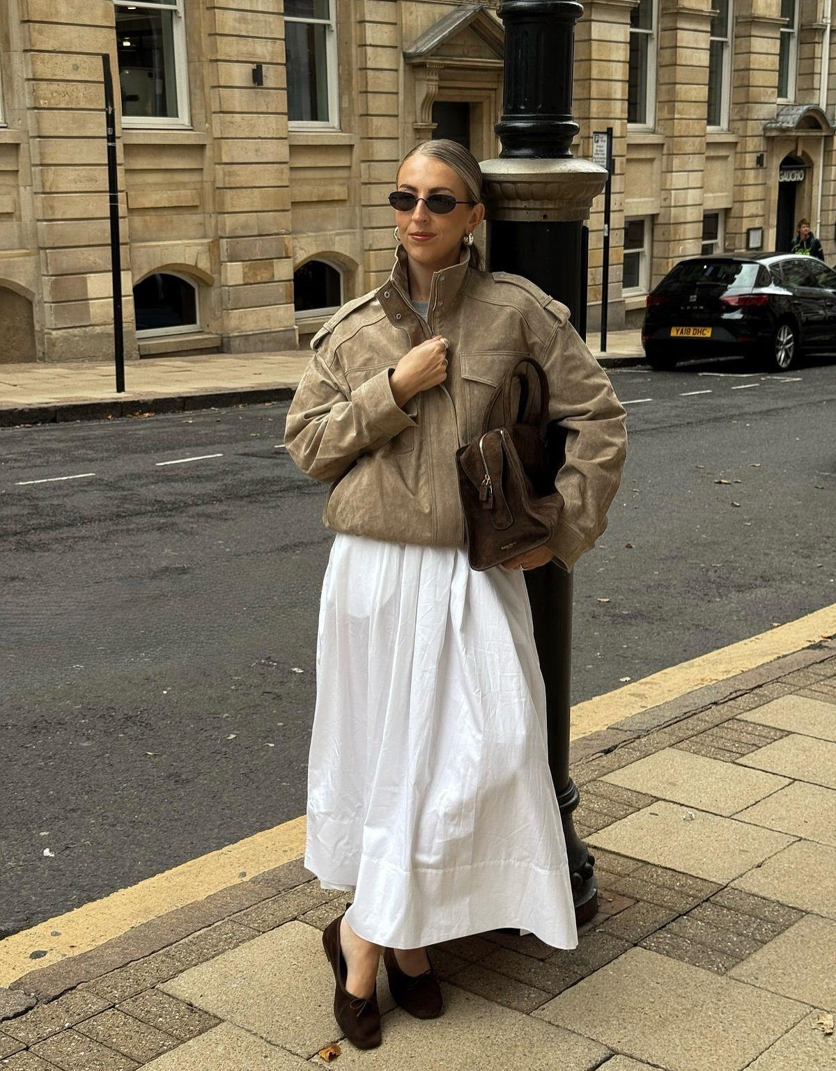 Suede Jacket - Wildleder Look