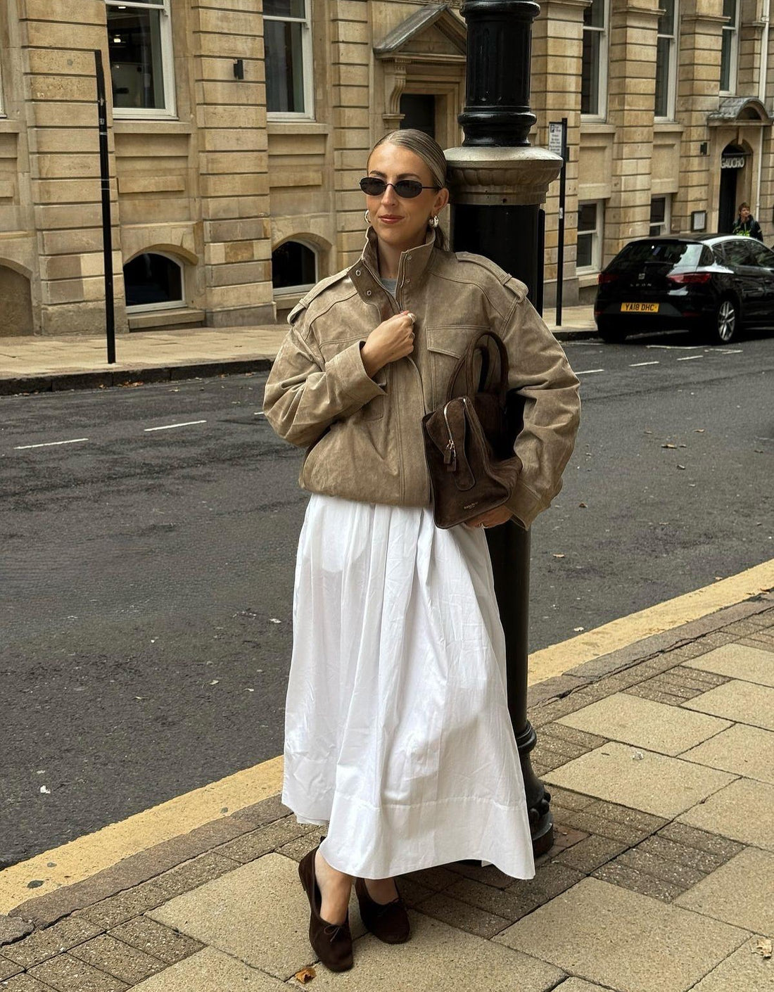 Suede Jacket - Wildleder Look