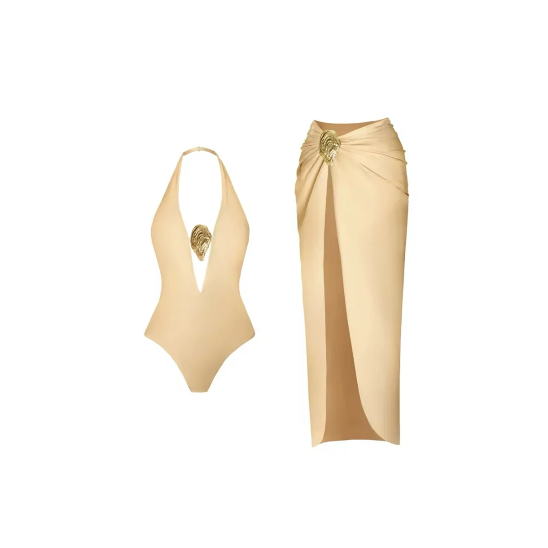 BB LuxeWave - conjunto de bikini con falda