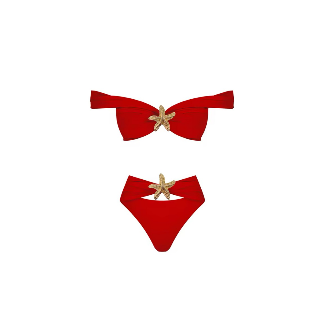 BB SunsetGlow - conjunto de bikini con falda