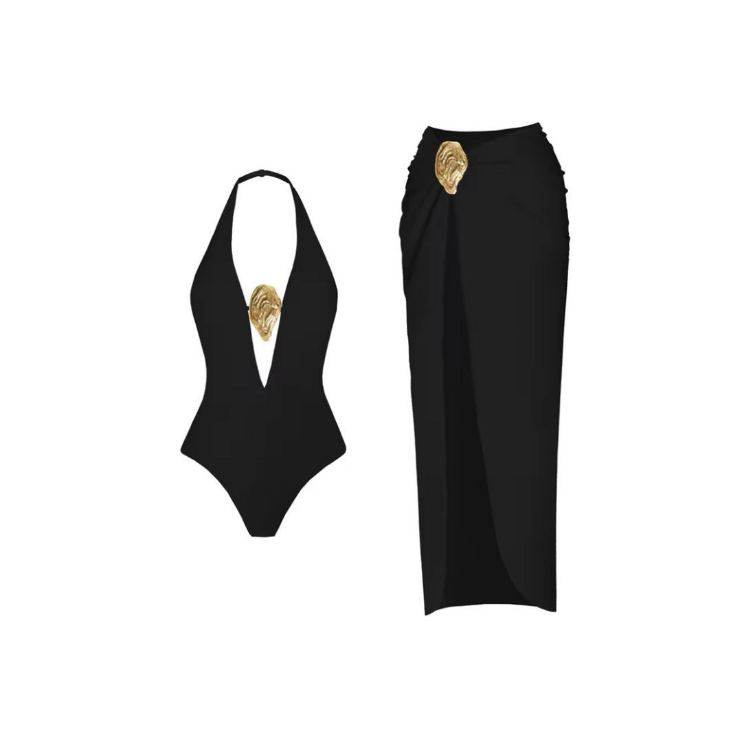 BB LuxeWave - conjunto de bikini con falda