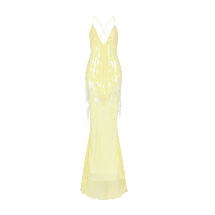 Butter Yellow Dress