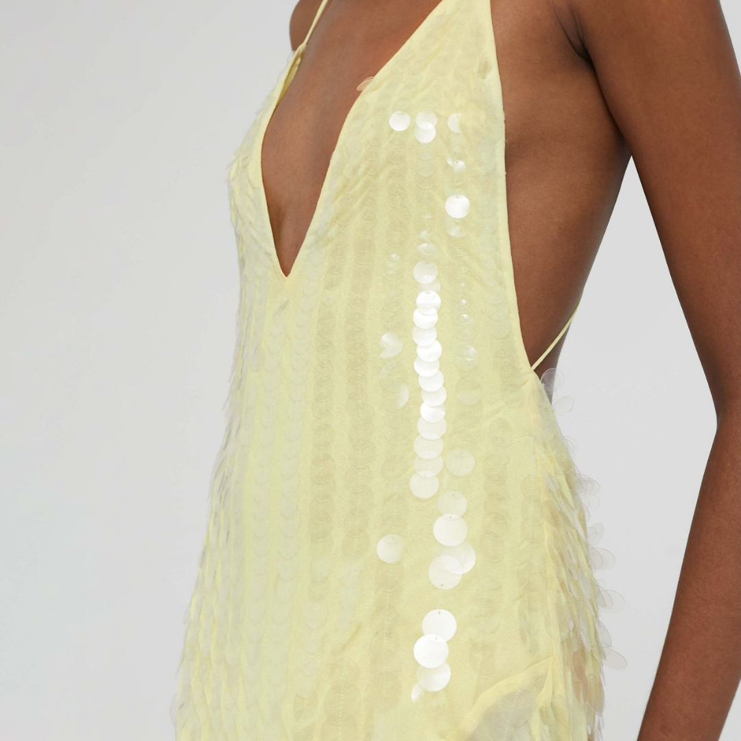 Butter Yellow Dress