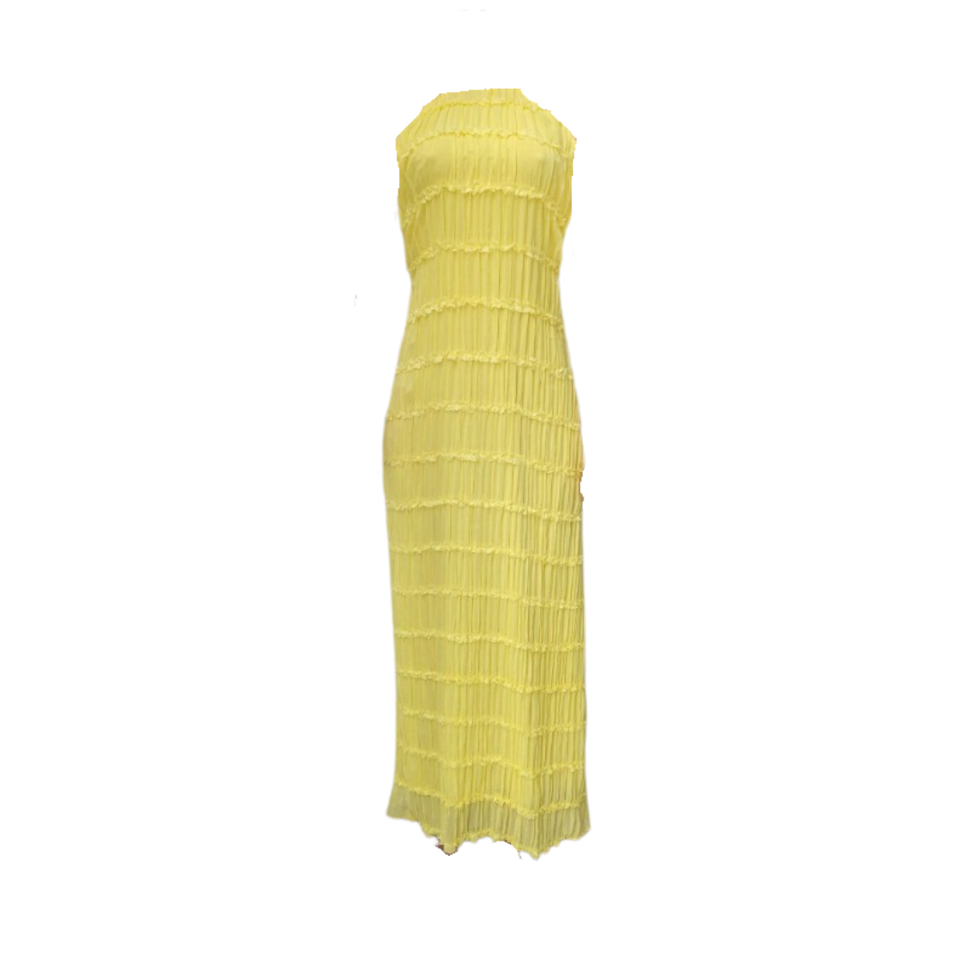 Vestido de gasa veneciano