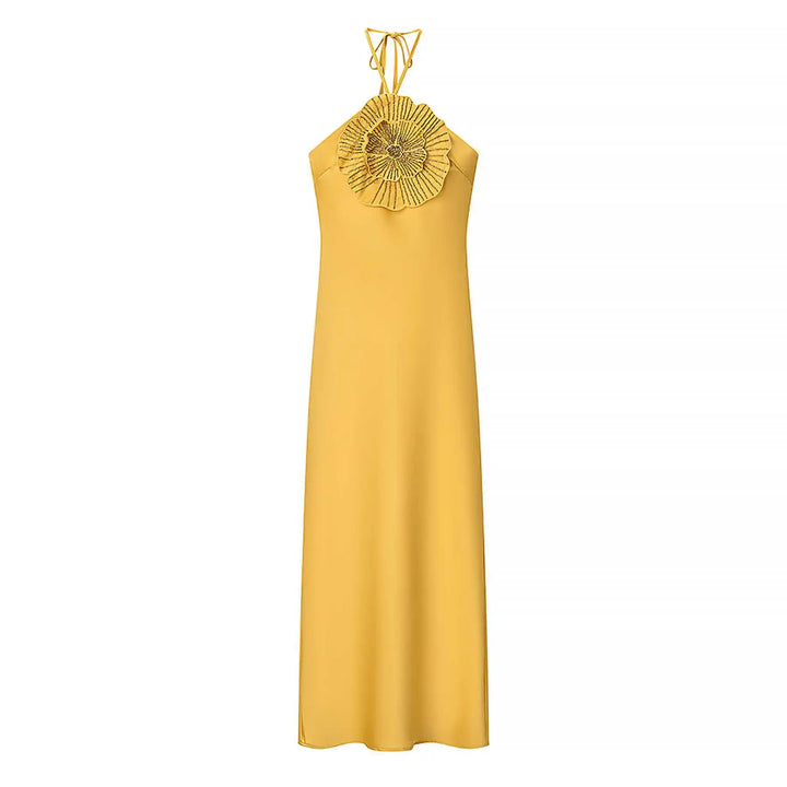 Gold Bloom Dress