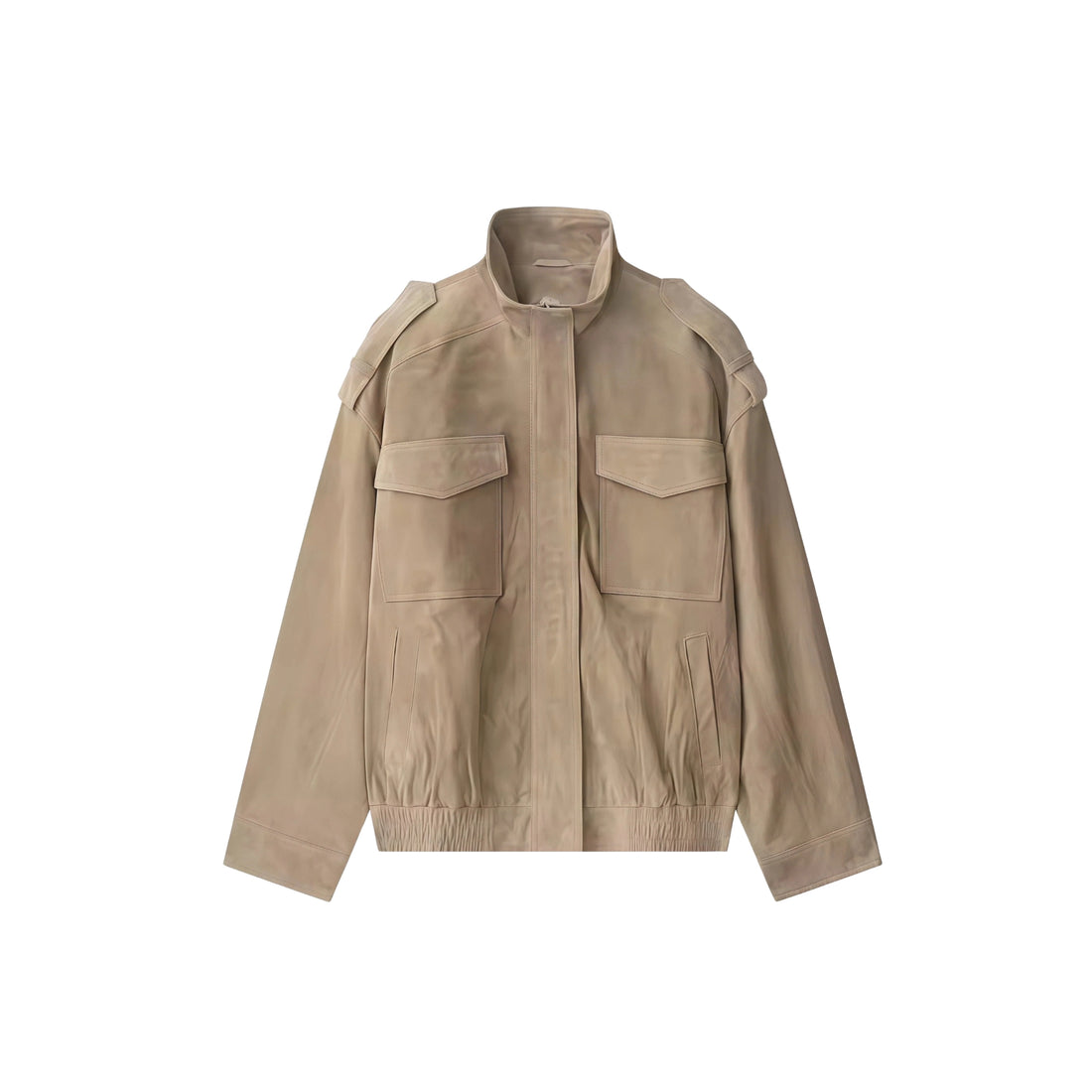 Suede Jacket - Wildleder Look