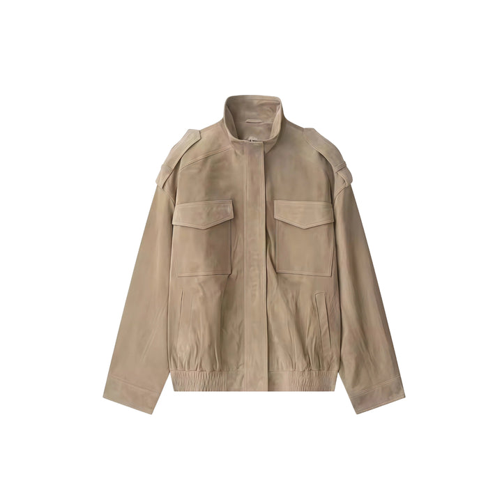 Suede Jacket - Wildleder Look