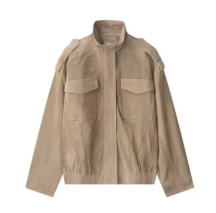 Sahara Jacket - Wildleder Look