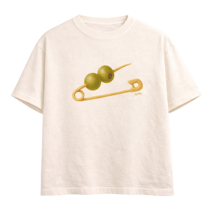 Olive Pin T-Shirt