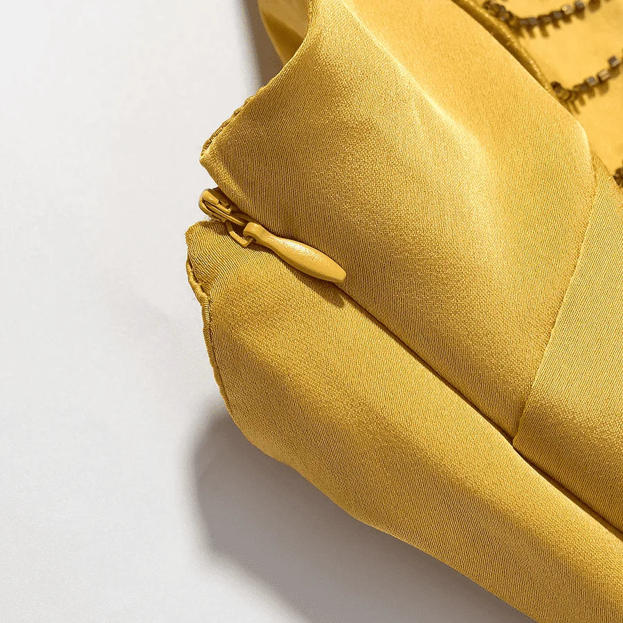 Gold Bloom Dress