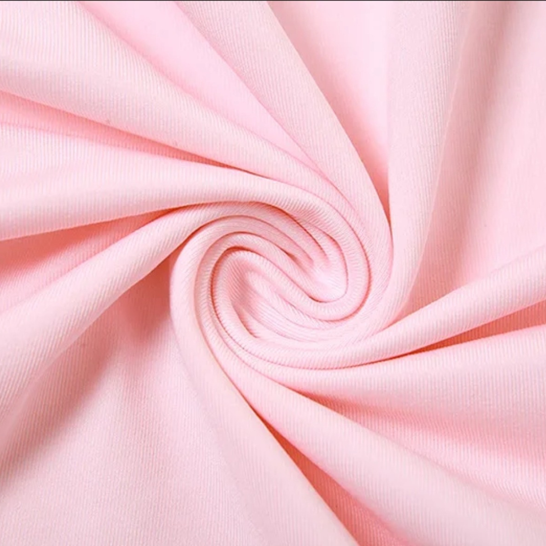 Vestido rosado suave