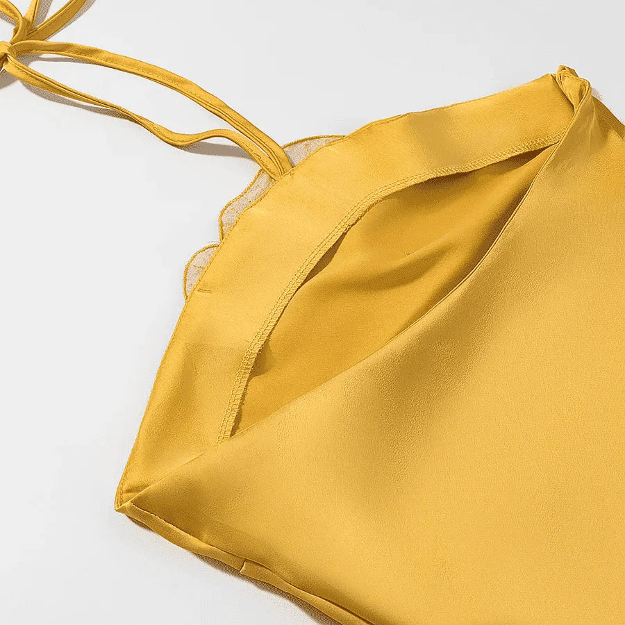Gold Bloom Dress