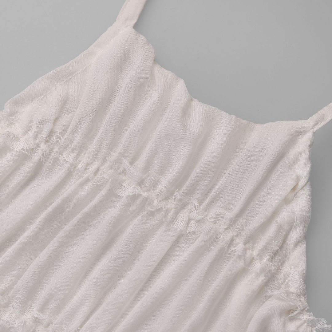 Vestido de gasa veneciano