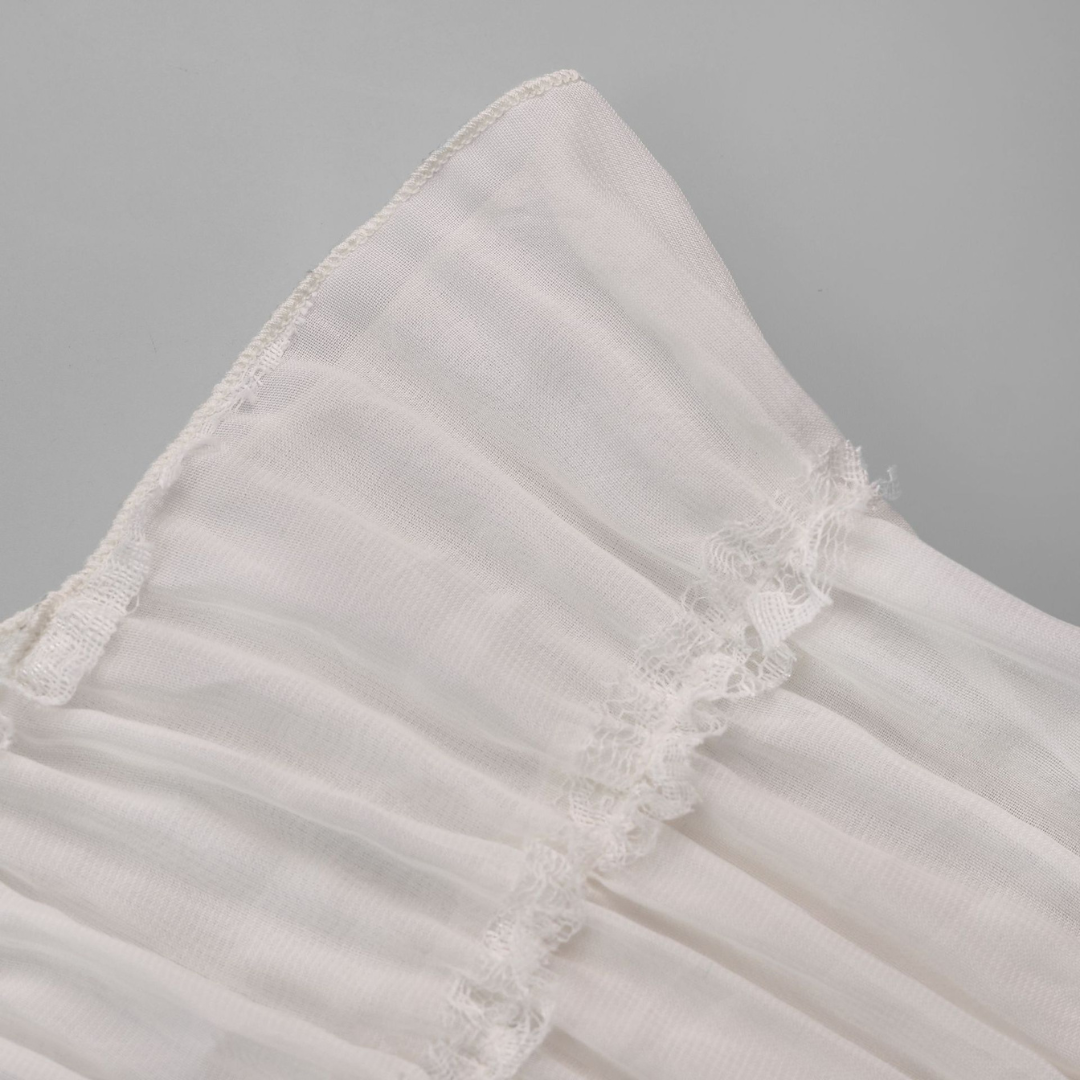 Vestido de gasa veneciano