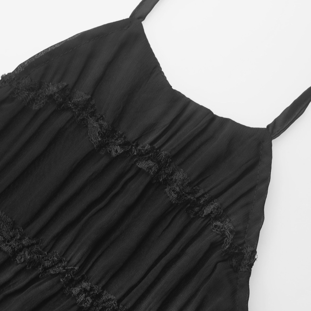 Vestido de gasa veneciano