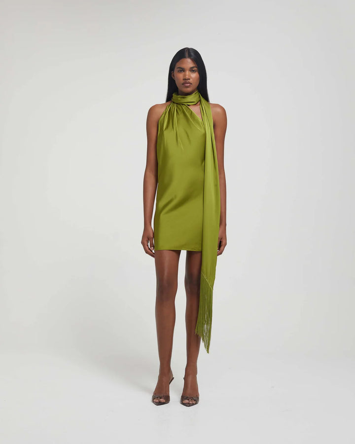 Green Leave Dress