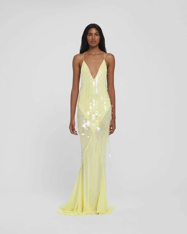 Butter Yellow Dress