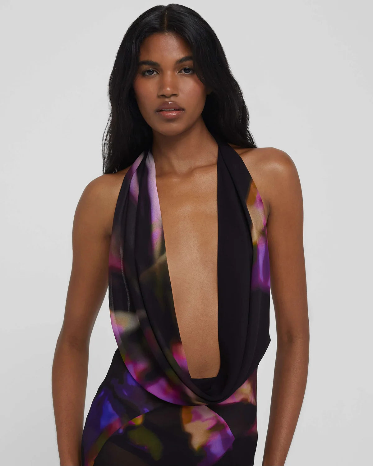 Vestido de jardín de medianoche